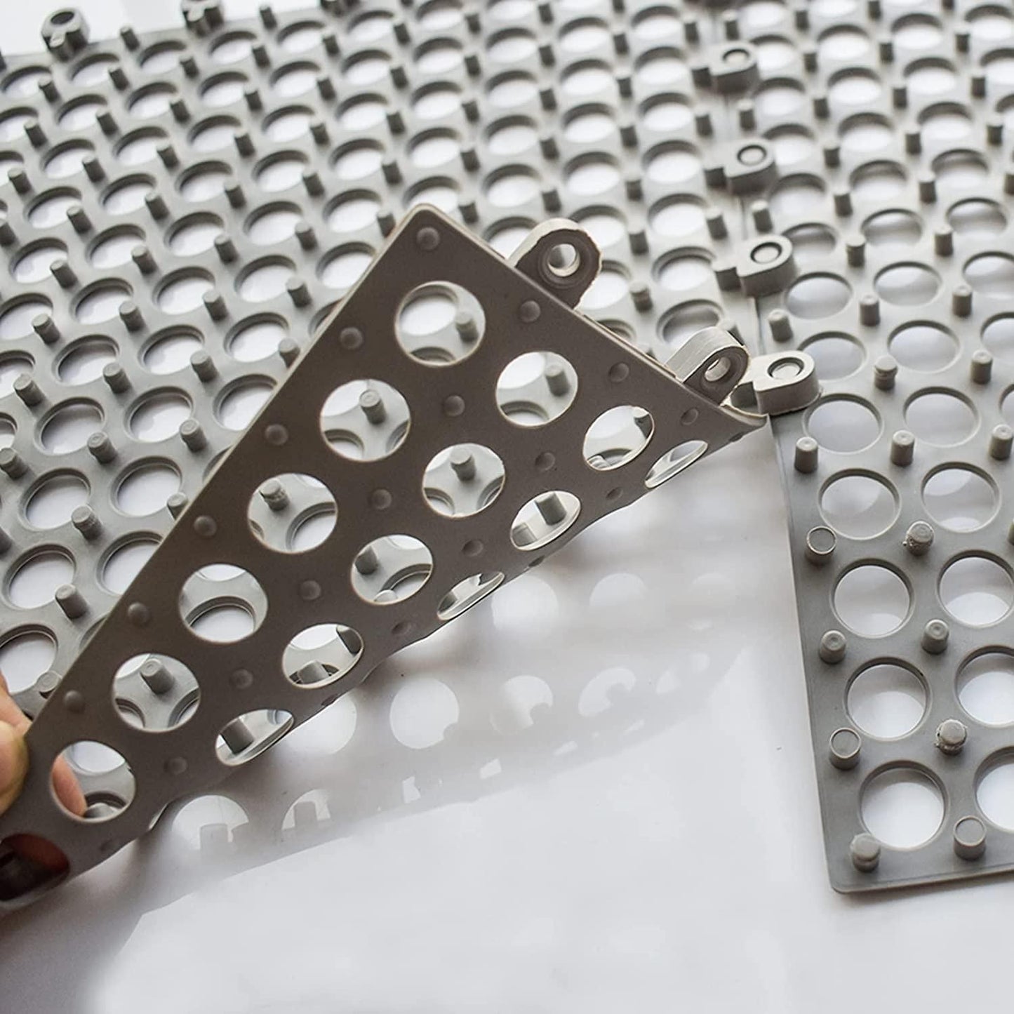 Bathroom Anti Slip Tile Mat (Pack of 2)