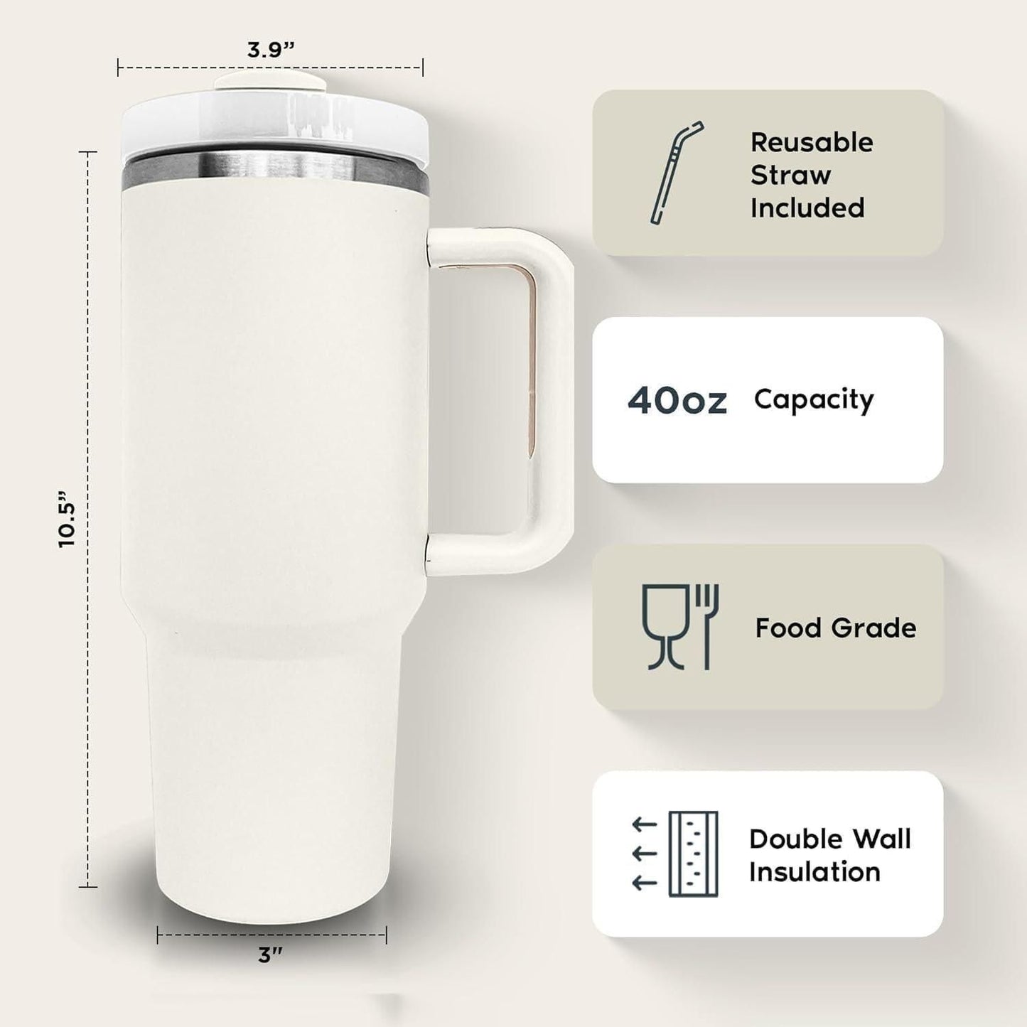 Stainless Steel Cup Insulated Tumbler